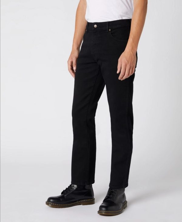 Wrangler Texas Stretch Black Jean (Available in sizes 40W to 50W)