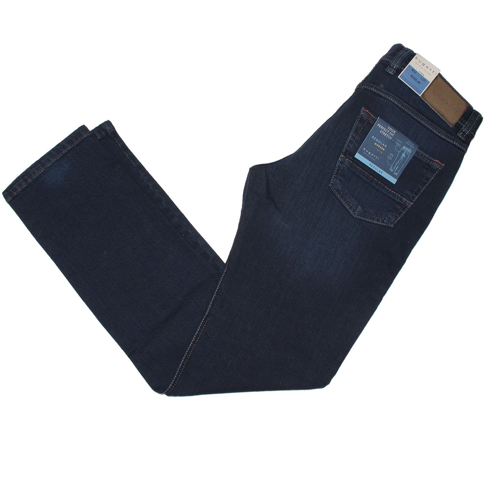 Bot Omgivelser Veluddannet Bugatti Regular Fit Dark Blue Jean - Mike O'Connells