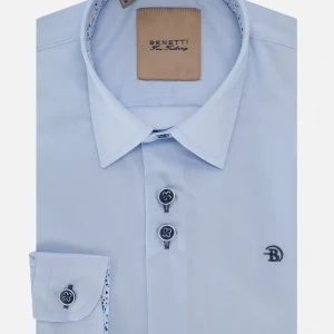 Benetti Boys Shirt Blue
