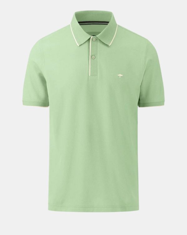Fynch-Hatton Polo Shirt Soft Green