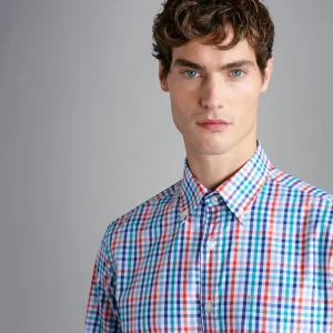 Paul & Shark Cotton-Twill Shirt Teal