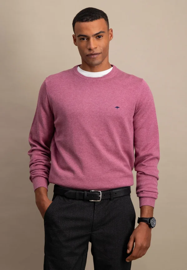 Fynch-Hatton Round Neck Pink