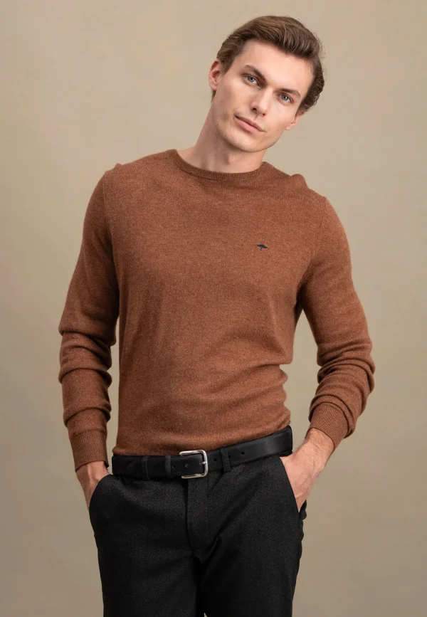 Fynch-Hatton Cashmere Round Neck Hazel
