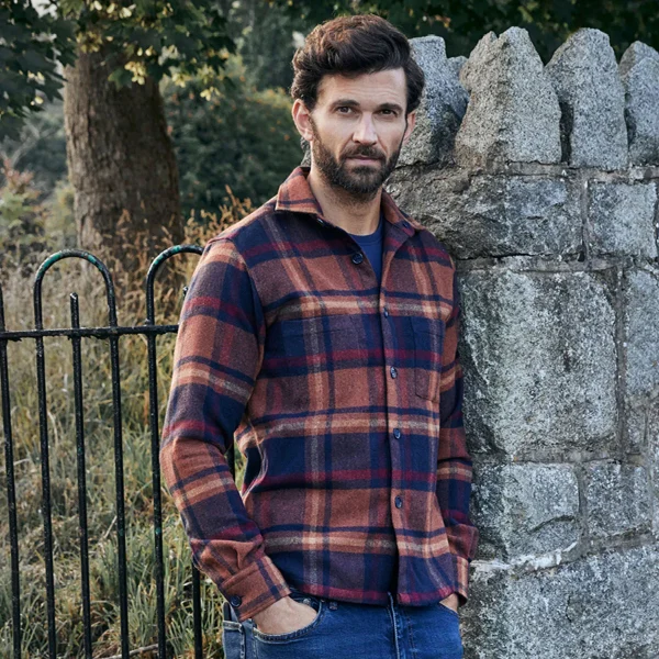 Drifter Orange Overshirt