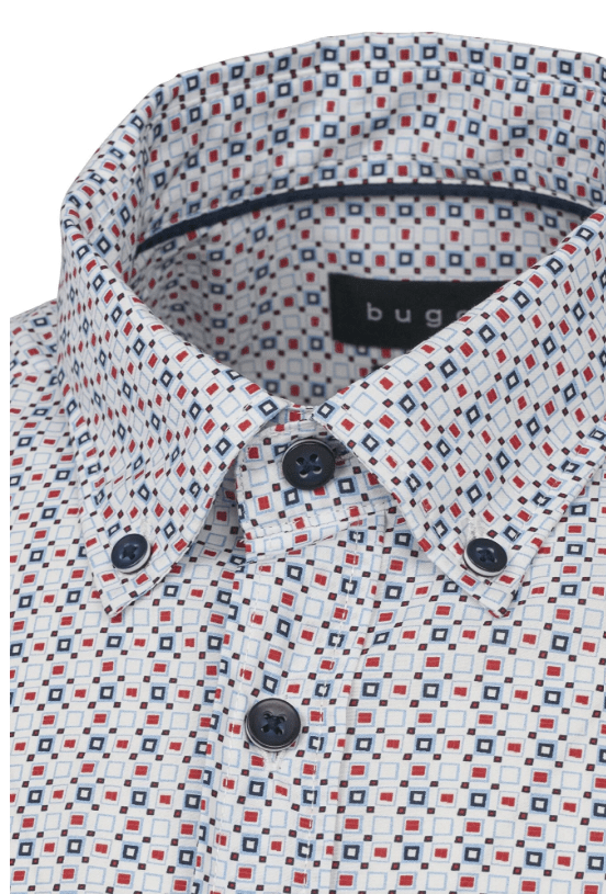Bugatti Geometric Print Shirt
