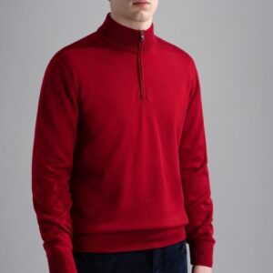 Paul & Shark Red Quarter-Zip