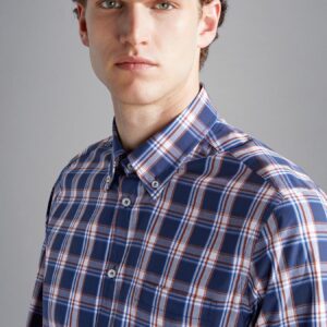 Paul & Shark Check Shirt Navy