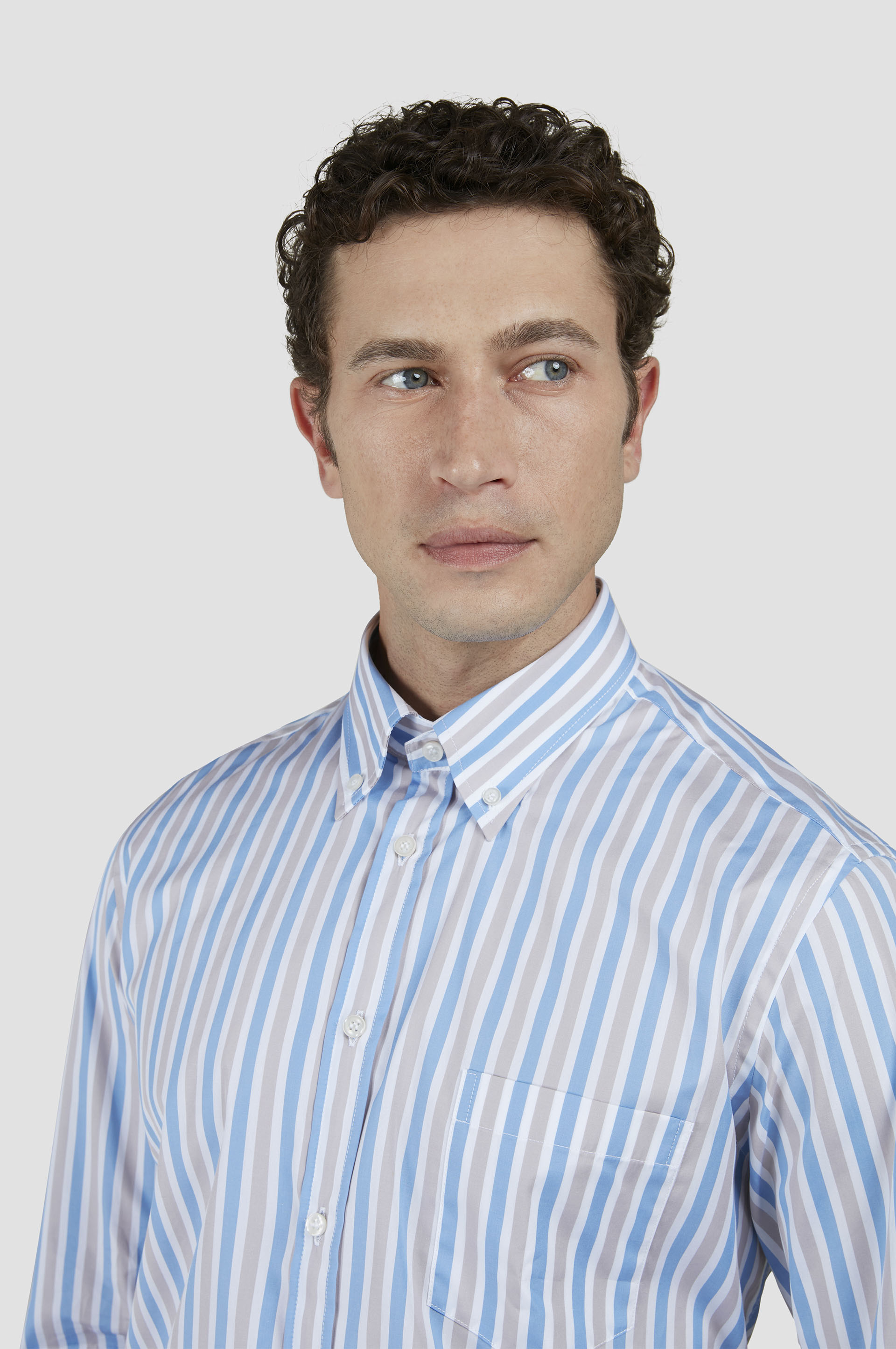 Paul & Shark Shirt Blue Stripe