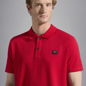 Paul & Shark Plain Polo Red