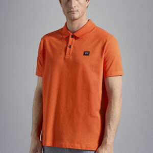 Paul & Shark Plain Polo Orange