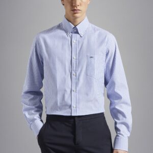 Paul & Shark Blue Striped Shirt