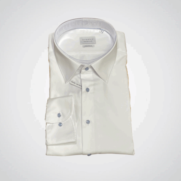 Eterna Plain Shirt White