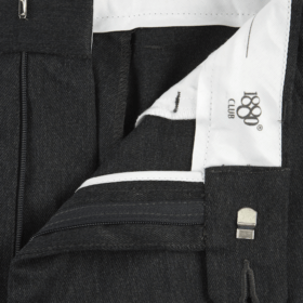 Alternative view of 1880 Club Grey School Trousers Extra Slim