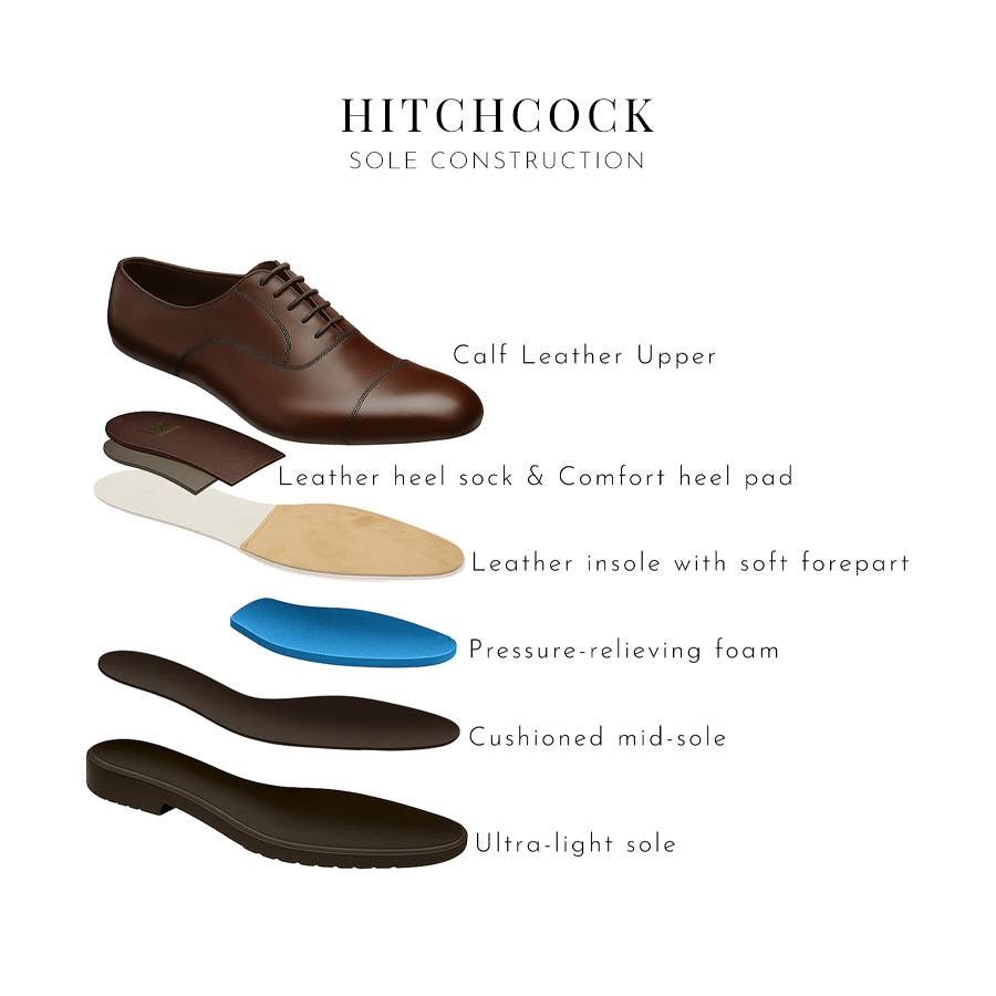 Loake Orson Shoe Dark Brown - Image 4